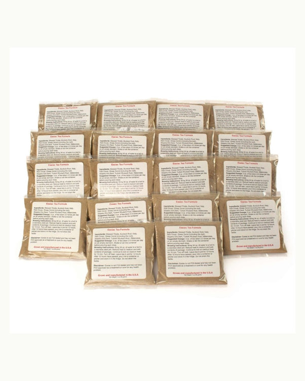 1 lb. 2 oz. of genuine essiac tea in eighteen 1 oz. bags