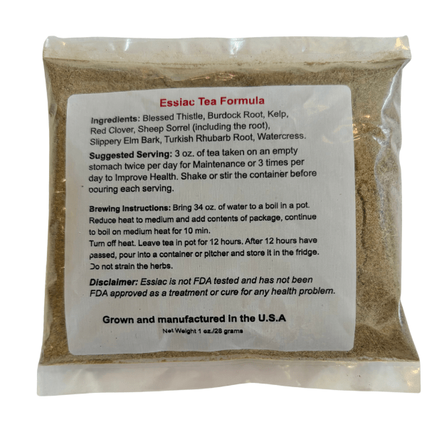 1 oz genuine essiac packet