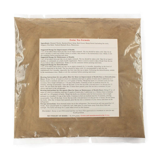 Nature's Herbs Essiac 8 Herb Tea – 3 X 1lb Bags – Made In USA