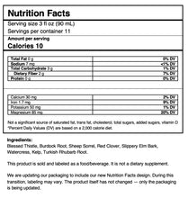 Afbeelding in Gallery-weergave laden, genuine essiac nutrition facts 1 oz. wholesale
