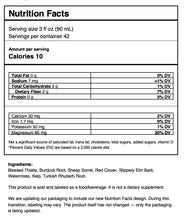 Load image into Gallery viewer, genuine essiac nutrition facts 4 oz. wholesale
