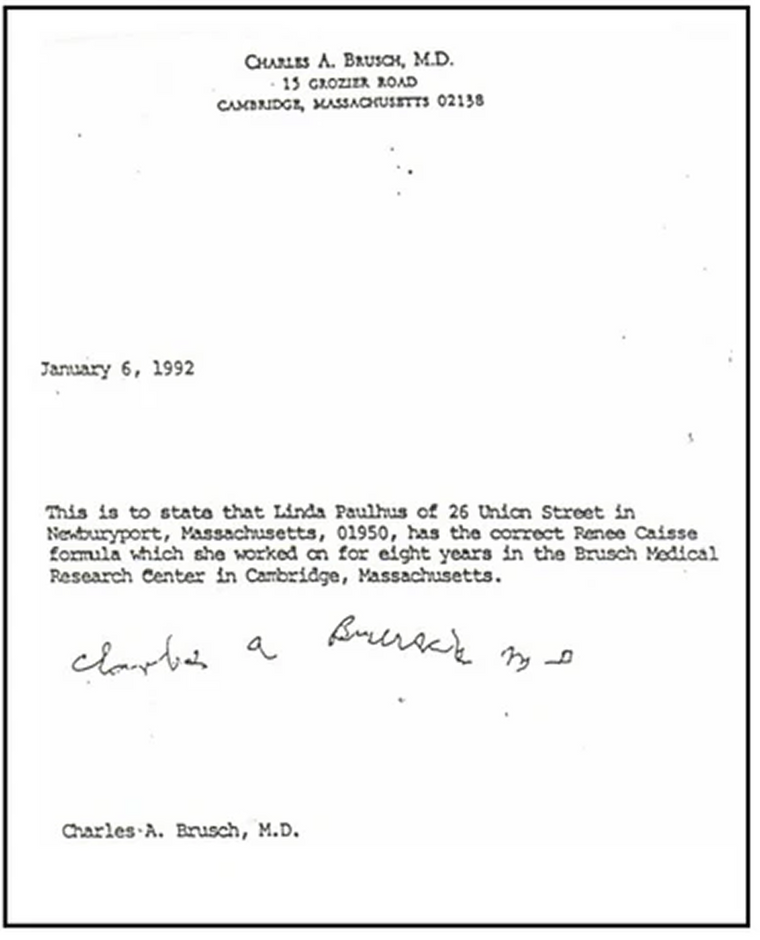 See the documented connection confirming the traditional formula.